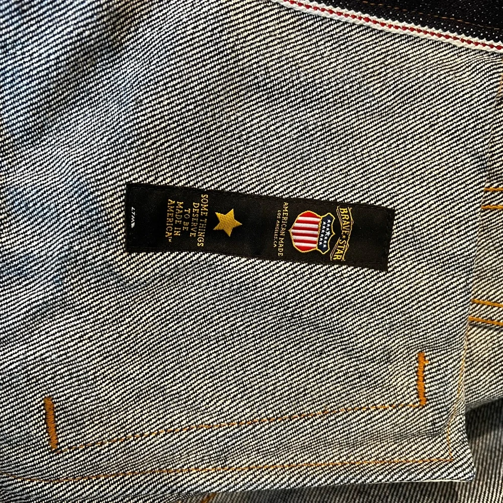 Ironside 16.5oz Sensei Japan Selvage Denim Jacket with Contrast Stitching - Picture 2 of 14